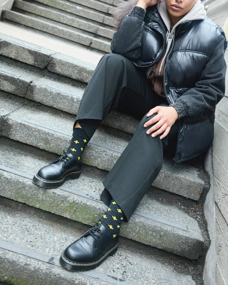1461 Bex Smooth Leather Oxford Shoes - Black Smooth Leather