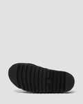 Blaire Leather Slide Sandals - Black Hydro Leather