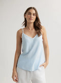Frayed Cami - Clear Water