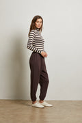 The Johnny French Terry Easy Sweatpant - Cocoa