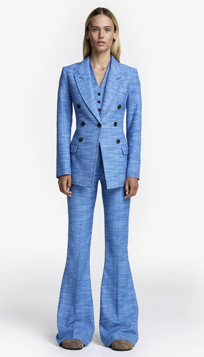 Bootcut Pant - Denim Stripe