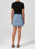 V-Waist Mini Skirt - Fairway