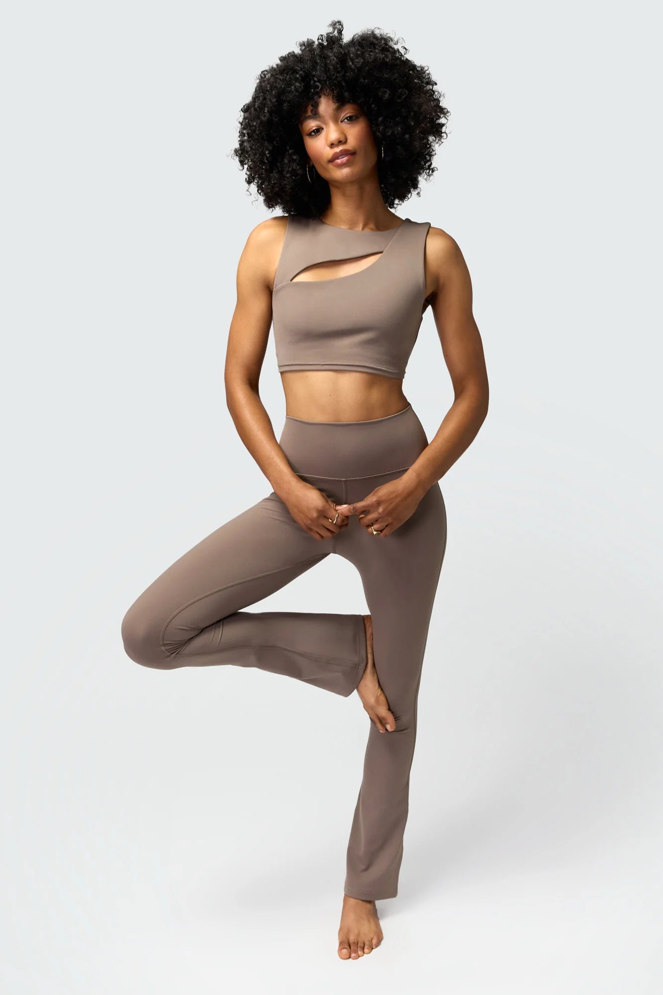 Giselle Bootcut Pant - Falcon