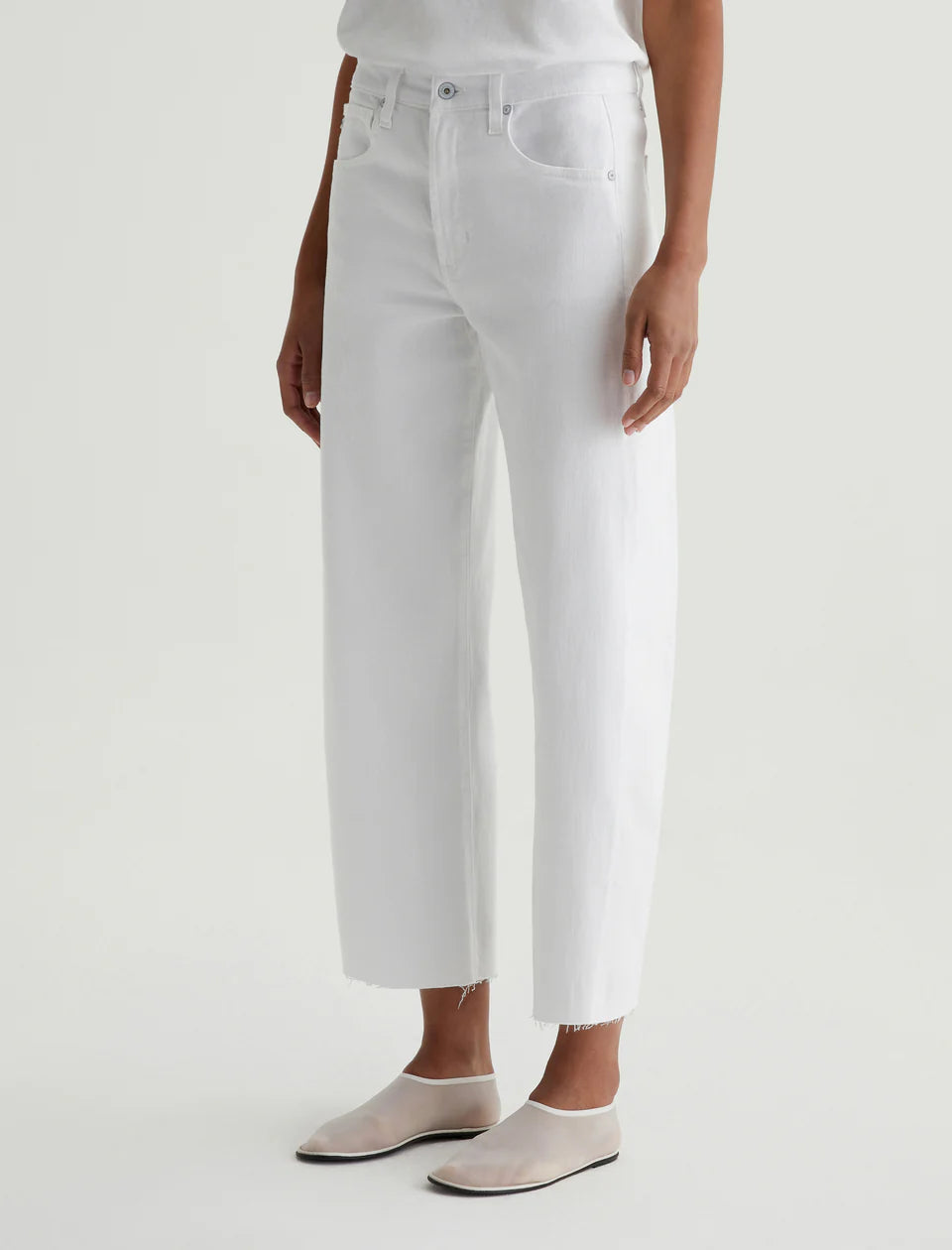 Hattie Crop - Gallery white