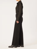 Hepburn Wide Leg High Rise Vintage 32'' - Jet Black