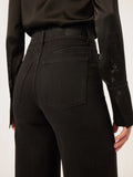 Hepburn Wide Leg High Rise Vintage 32'' - Jet Black