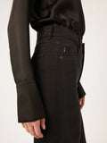 Hepburn Wide Leg High Rise Vintage 32'' - Jet Black