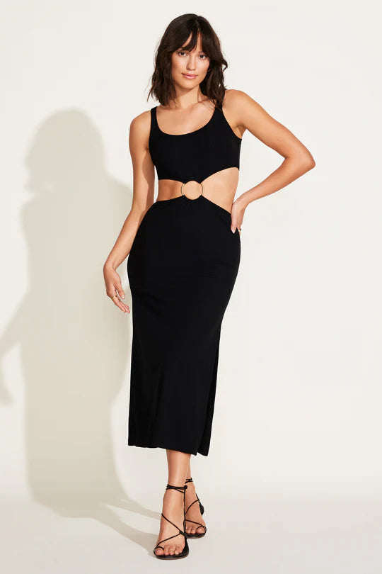 The Icon Cutout Dress - Black
