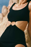 The Icon Cutout Dress - Black