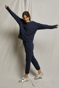 Johnny French Terry Easy Sweatpant - Navy