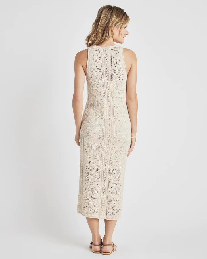 Kimi Crochet Tank Dress - Natural