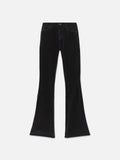 Le High Flare Velveteen - Black