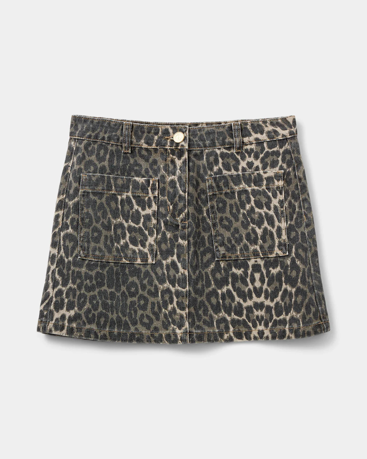Leona Leopard Skirt - Leopard
