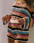 Lost Tides Short - Maldives Stripe