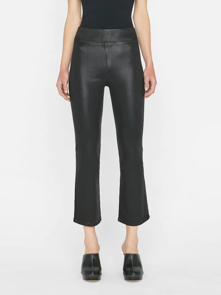 Jetset Crop Mini Boot - Noir Coated