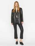 Jetset Crop Mini Boot - Noir Coated