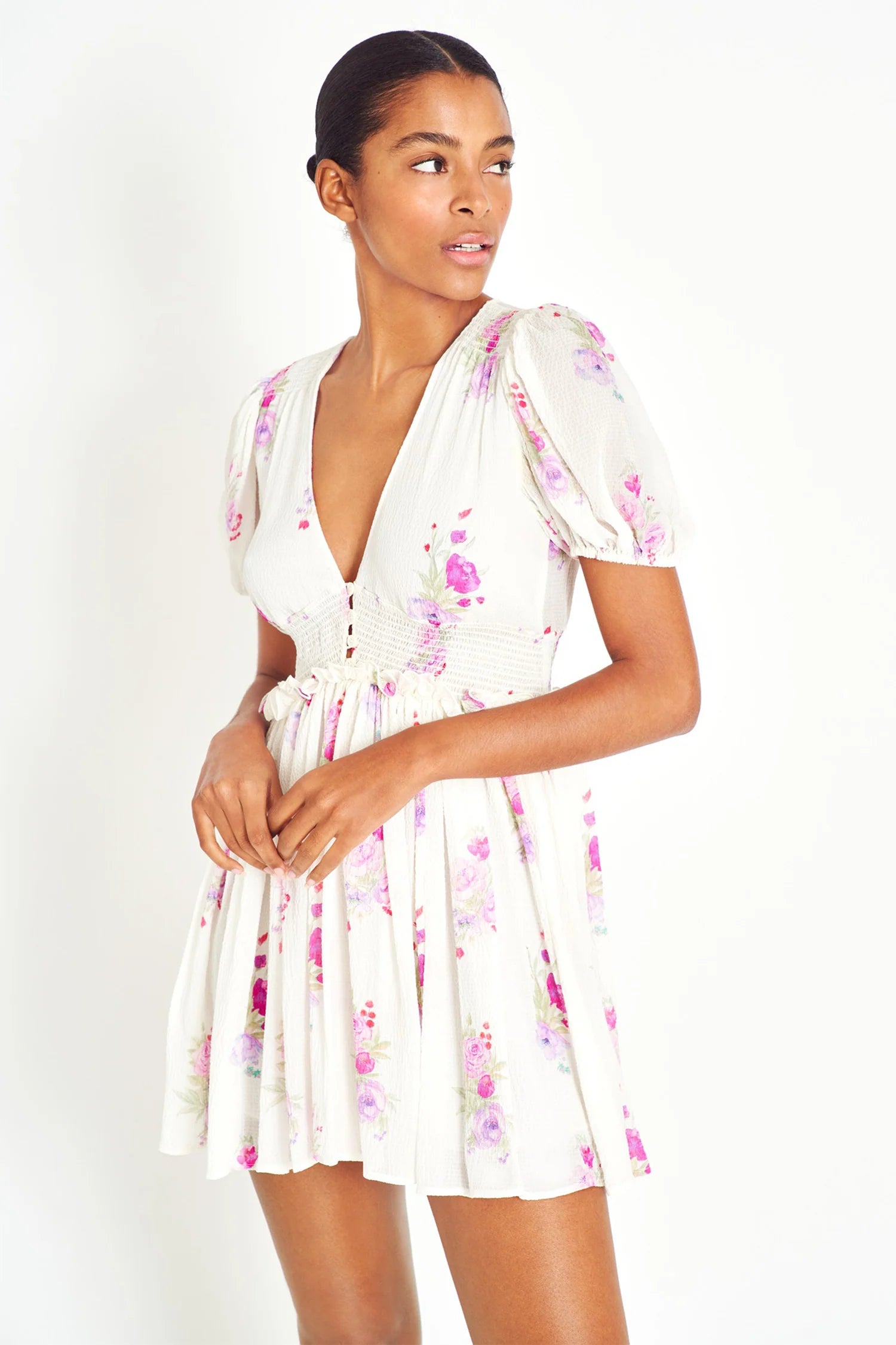 Ophinia Mini Dress - Spanish Lavender – Premium Boutique