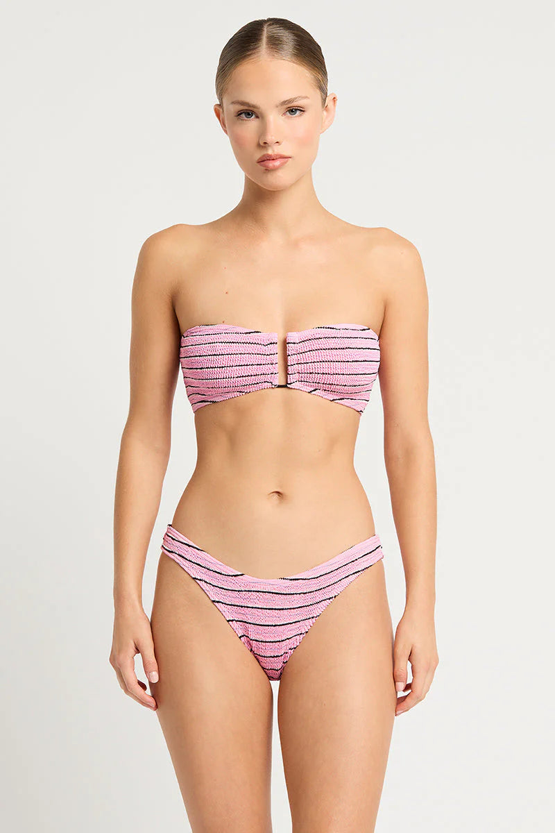 Blake Bandeau - Pastel Pink Stripe
