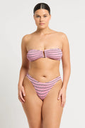 Blake Bandeau - Pastel Pink Stripe