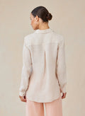 Pocket Button Down - Linen Sand
