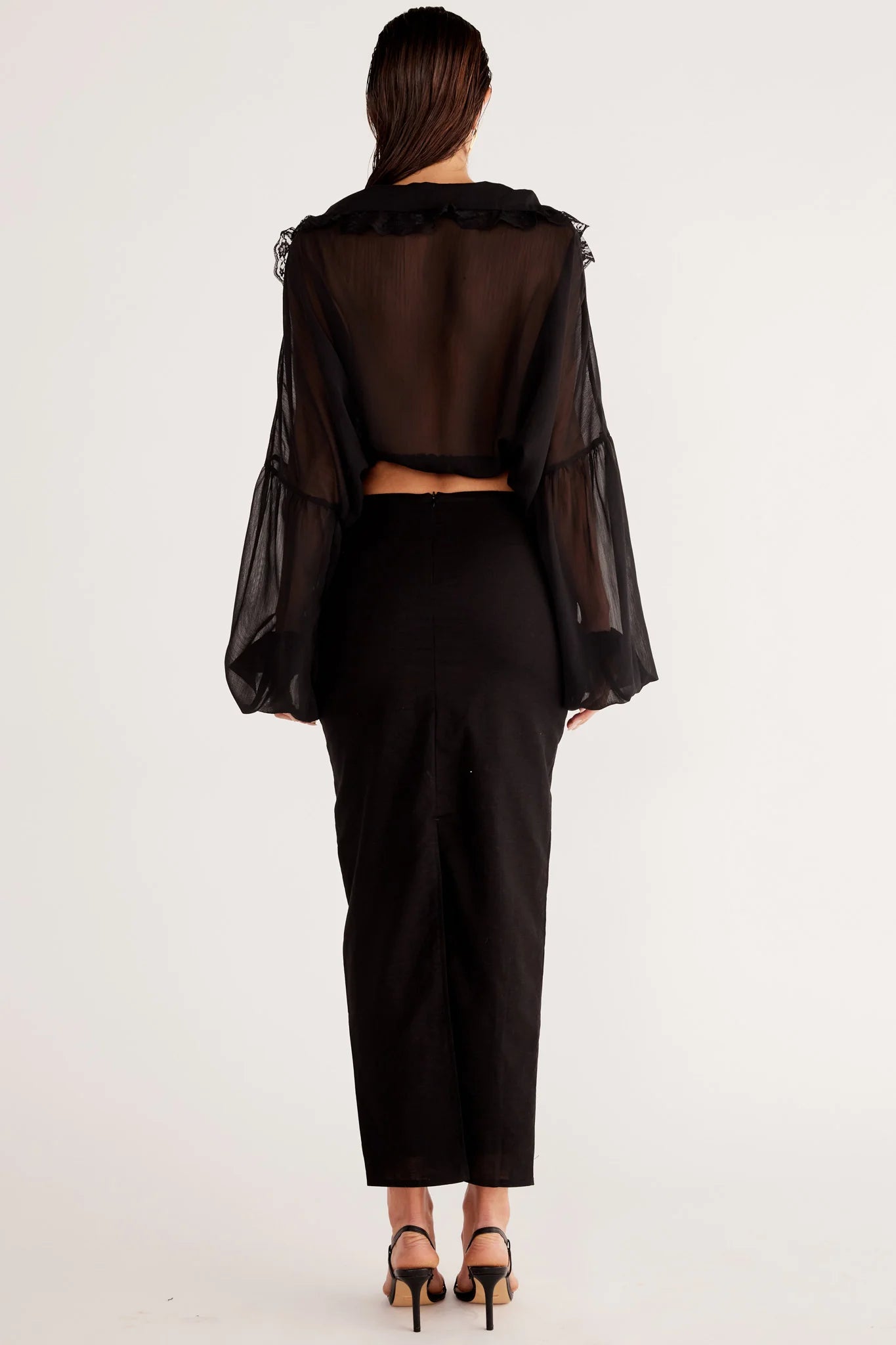 Pearl Top - Black