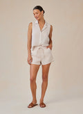 Linen Pocket Short - Linen Sand