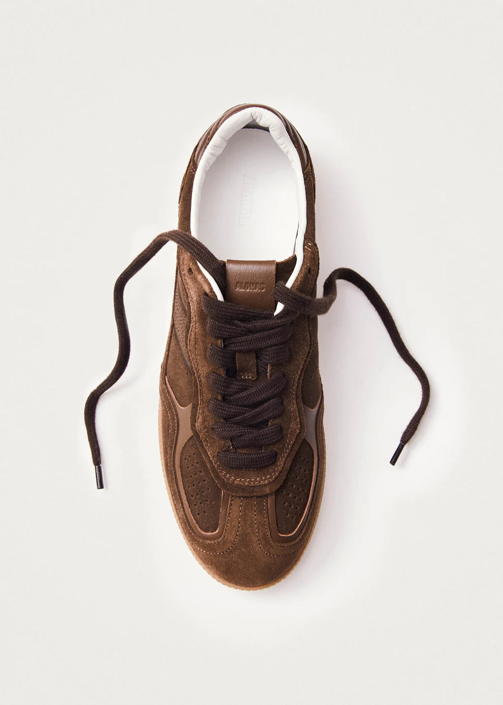 Rife Chocolate Brown Leather Sneakers