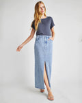 Rhiannon Denim Maxi Skirt - Indigo
