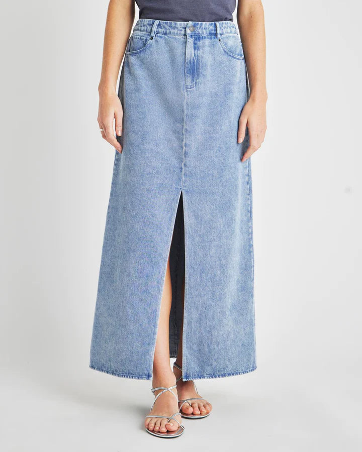 Rhiannon Denim Maxi Skirt - Indigo