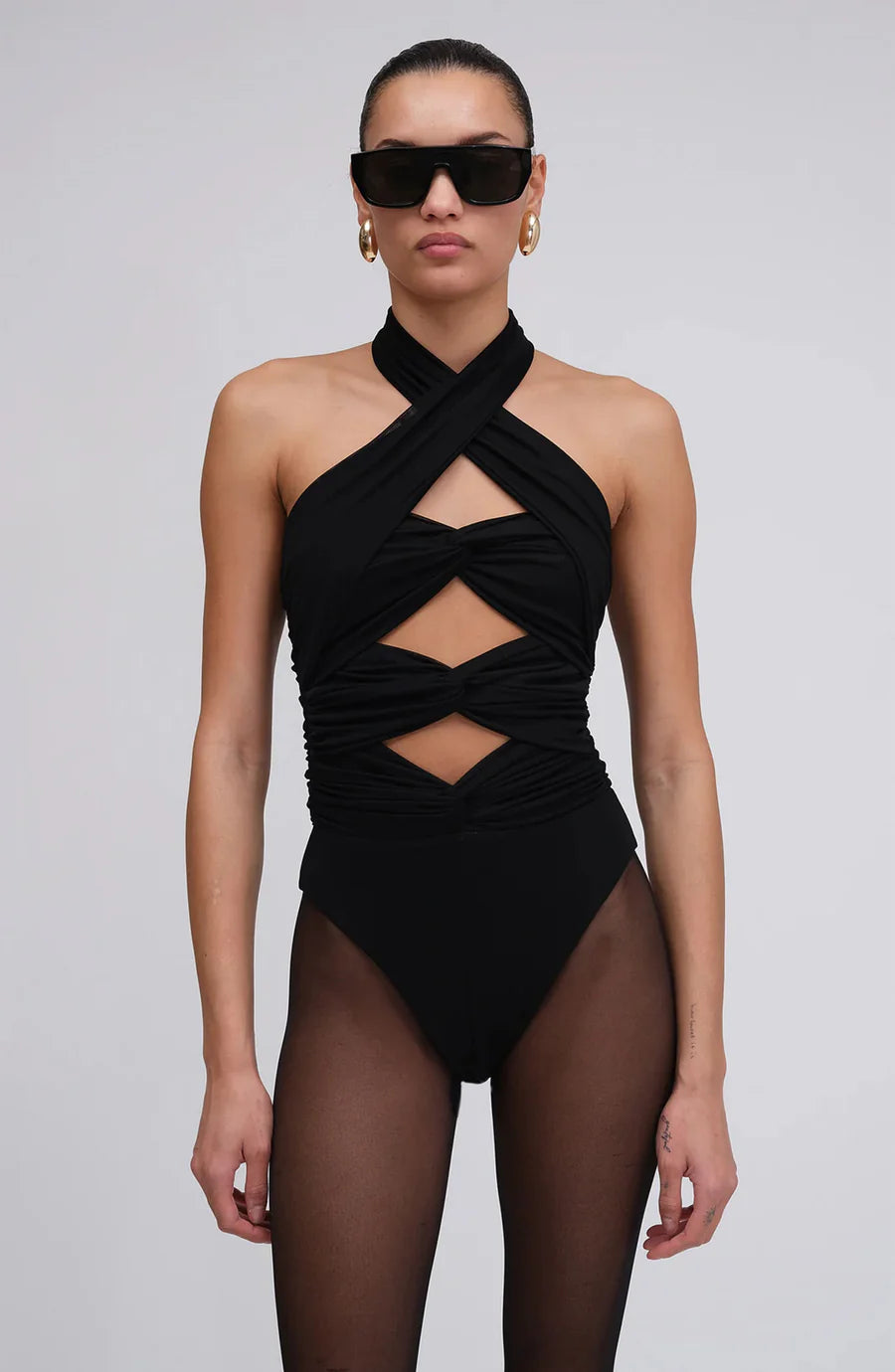 Ron Bodysuit - Jet Black