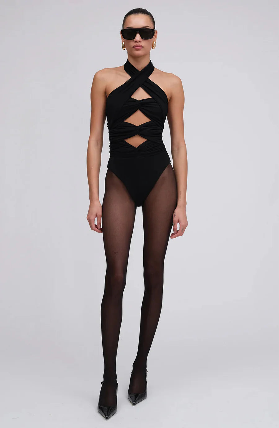 Ron Bodysuit - Jet Black