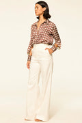 Roya Top - Chocolate Rattan Tile Small