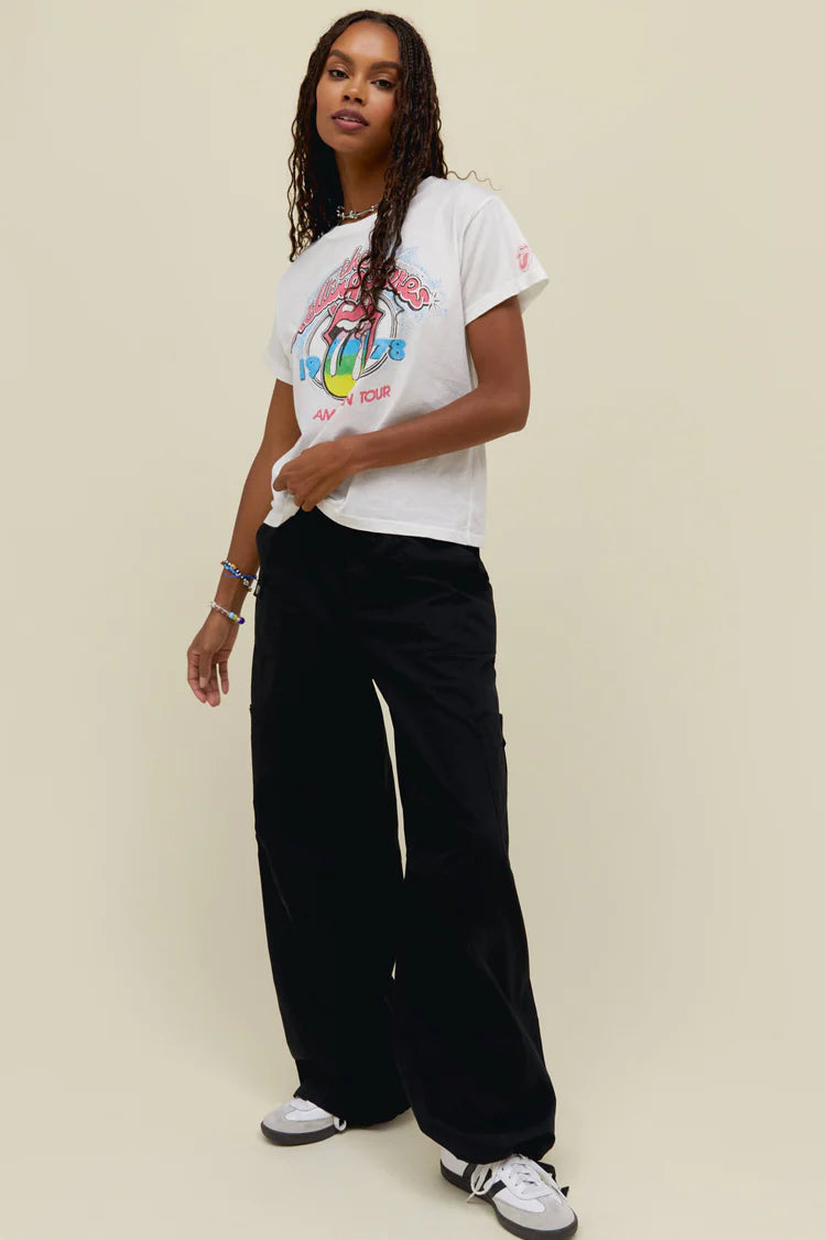 Rolling Stones 1978 Solo Tee - Vintage White