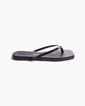 Square Toe Lily - Sable Croc