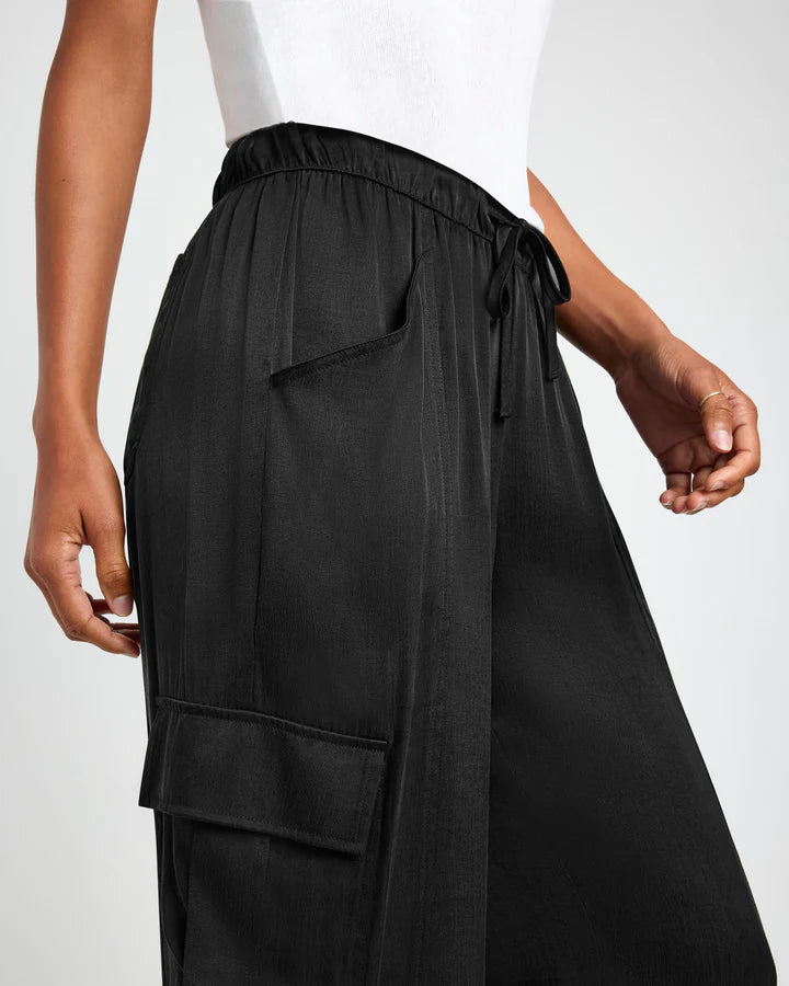 Savannah Sateen Pant - Black