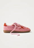 Rife Sea Pink Leather Sneakers