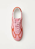 Rife Sea Pink Leather Sneakers