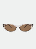 Sunglasses - Transparent Olive/Brown