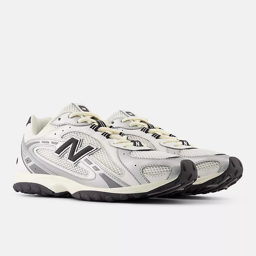U204LSWD - Silver Metallic with Black