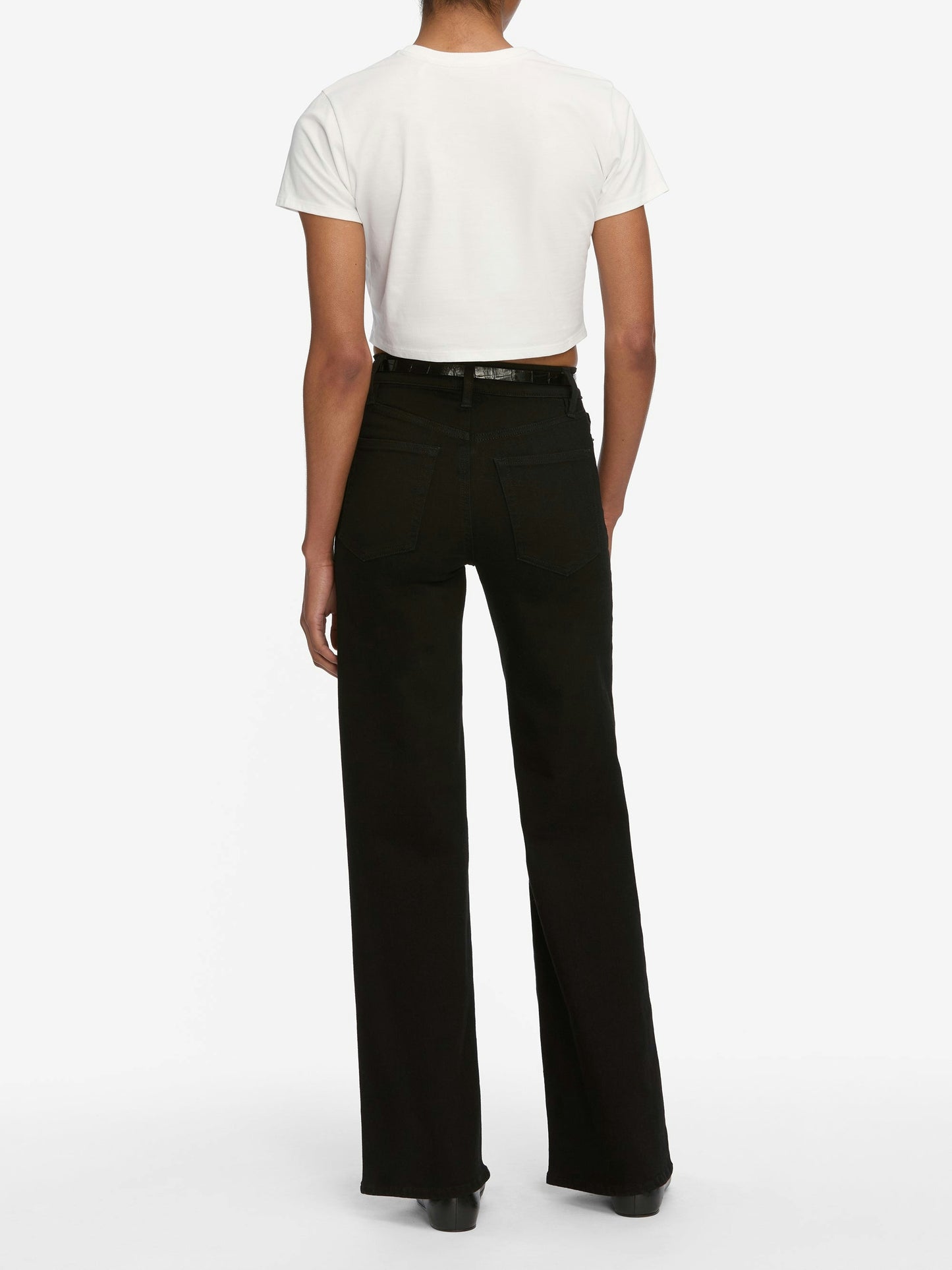 Le Slim Palazzo - Black