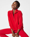 AirEssentials Half Zip - Spanx Red