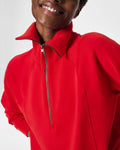 AirEssentials Half Zip - Spanx Red