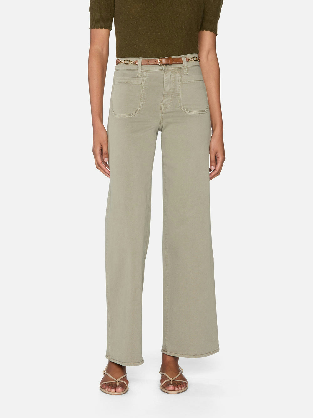 Le Slim Palazzo Modernist Pocket - Thyme