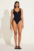 Ursula One Piece - Black SuperRib
