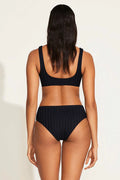Ursula Bralette Top - Black SuperRib