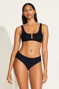 Ursula Bralette Top - Black SuperRib
