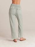 Utility Tie Waist Trouser - Oasis Green
