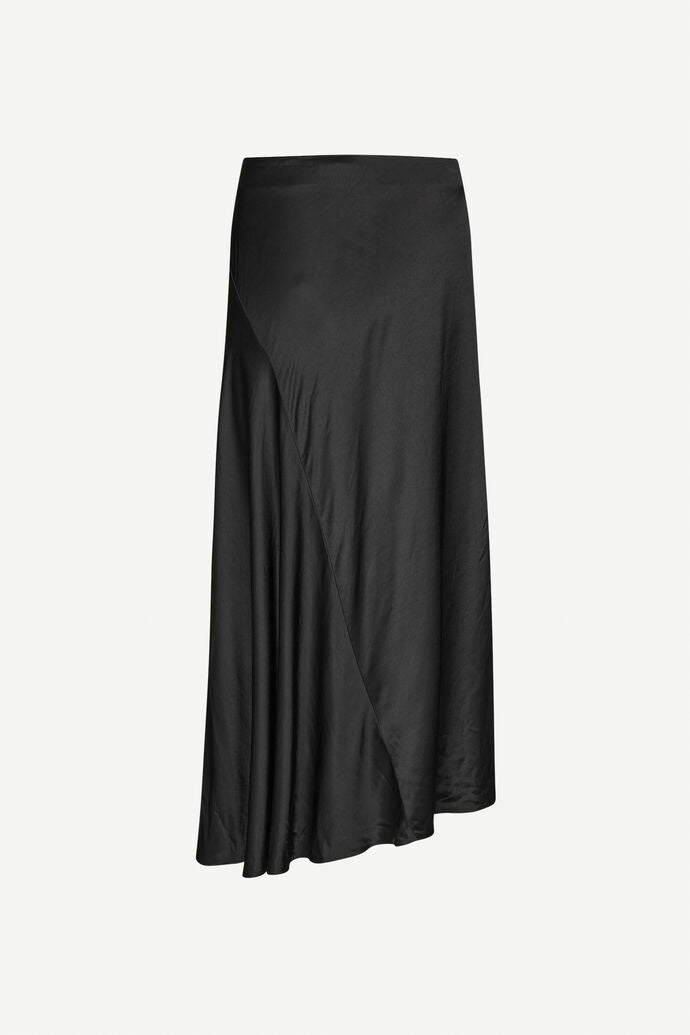 Viktoria Bias Skirt - Black