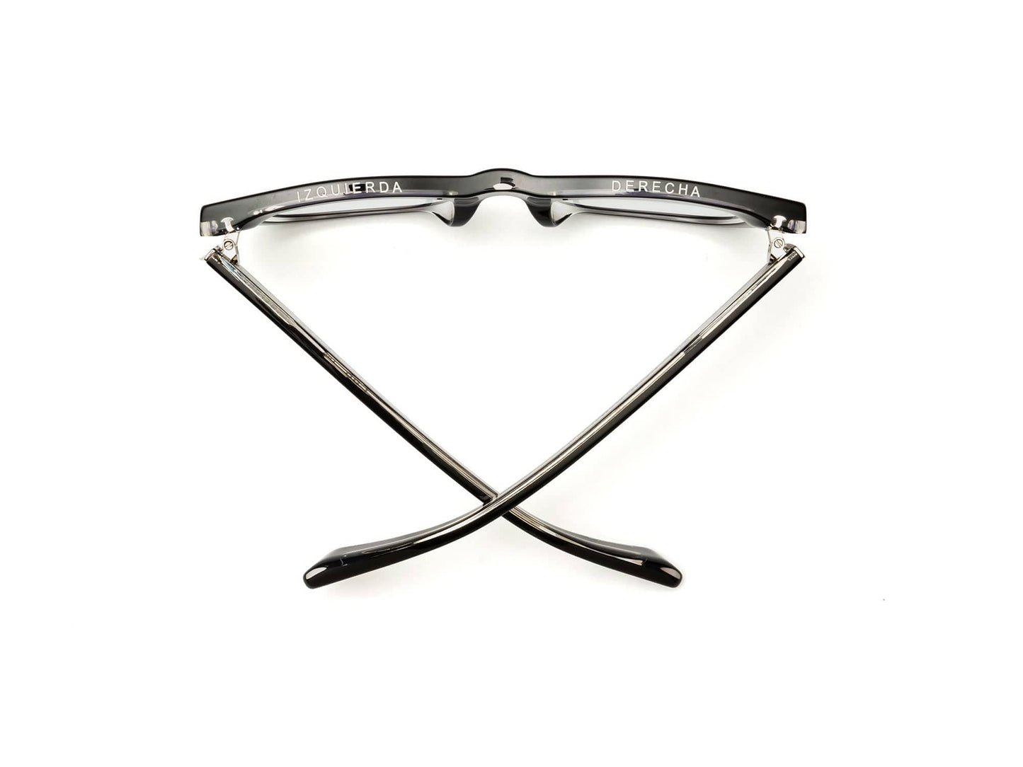 D28 Reading Glasses - Gloss Black and Vodka
