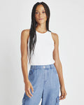 Eco Supersoft Rib Tank - White